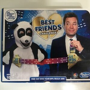 Best Friends Challenge Game The Tonight Show Starring Jimmy Fallon Party Time